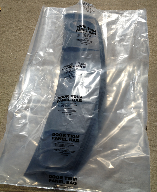 Door Trim Panel Bags Keeps vehicle parts clean and damage free during
