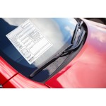 Haldon Info Tags—Removable self-adhesive repair communication form quickly adheres to the windshield