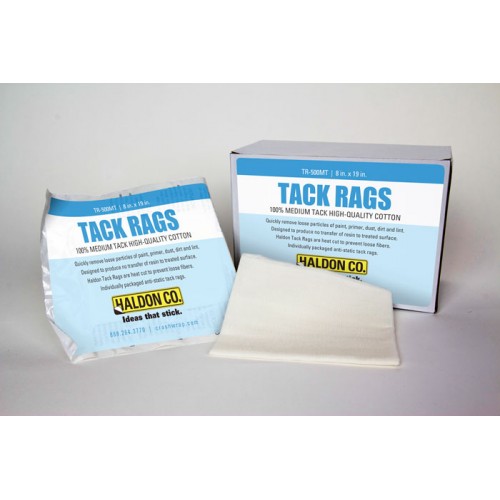 Haldon Tack Rags—Quickly remove loose particles of paint, primer, dust, dirt and lint. Haldon Tack Rags—Quickly remove loose particles of paint, primer, dust, dirt and lint.